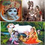 राधा कृष्ण-radha krishna songs android application logo